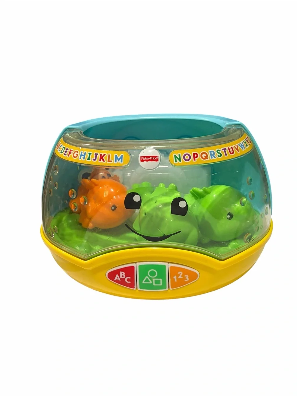 Fisher-Price Laugh & Learn Learning Fish Bowl Alphabet Shape Sorter Musical Toy